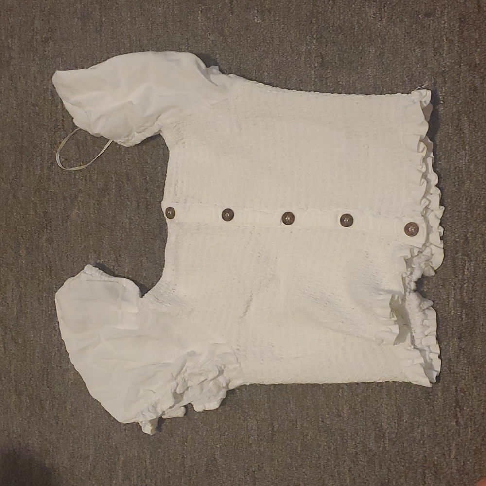 Ribbed crop top